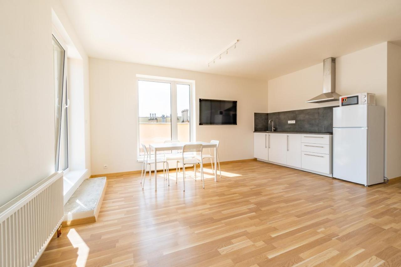 Penthouse # 81 With Panoramic City View In Elite Rezidence With Free Parking Πράγα Εξωτερικό φωτογραφία