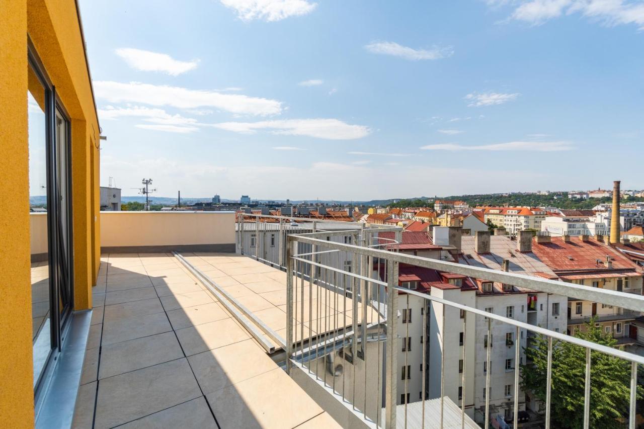 Penthouse # 81 With Panoramic City View In Elite Rezidence With Free Parking Πράγα Εξωτερικό φωτογραφία