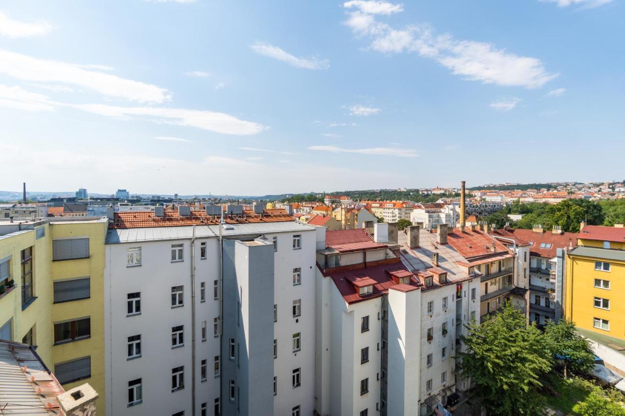 Penthouse # 81 With Panoramic City View In Elite Rezidence With Free Parking Πράγα Εξωτερικό φωτογραφία